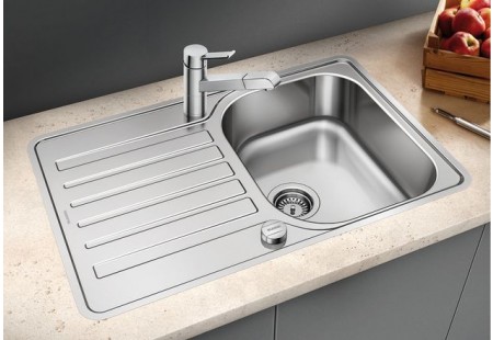 Мойка Blanco Lantos 45 S-IF Compact нержавеющая сталь фото 2 Мойка Blanco Lantos 45 S-IF Compact нержавеющая сталь preview 2