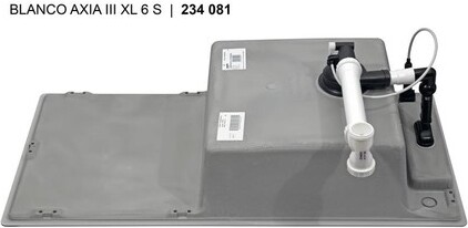 Мойка Blanco AXIA III XL 6 S-F доска стекло клапан-автомат InFino® белый preview 2