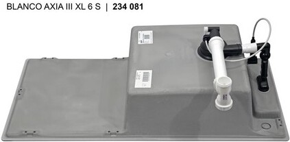 Мойка Blanco AXIA III XL 6 S-F доска стекло клапан-автомат InFino® кофе preview 3