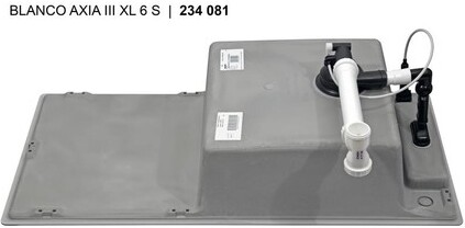 Мойка Blanco AXIA III XL 6 S-F доска ясень клапан-автомат InFino® алюметаллик preview 4