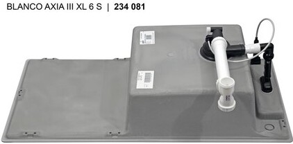 Мойка Blanco AXIA III XL 6 S-F доска ясень клапан-автомат InFino® антрацит preview 4