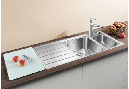 Мойка Blanco AXIS III 6 S-IF чаша слева нержавеющая сталь зеркальная полировка preview 2