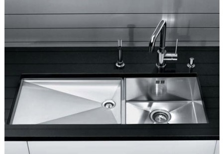 Мойка Blanco Zerox 400/550-T-U чаша слева preview 2