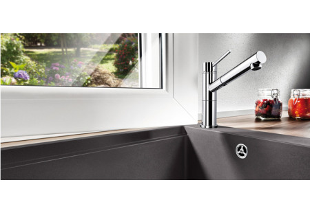 Мойка Blanco Elon XL 8 S SILGRANIT PuraDur клапан-автомат InFino® серый беж preview 7