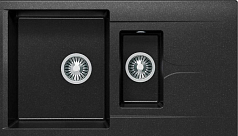 Мойка Polygran Brig-870 черный