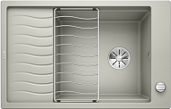 Мойка Blanco Elon XL 6S SILGRANIT PuraDur клапан-автомат InFino® жемчужный
