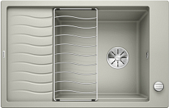 Мойка Blanco Elon XL 6S SILGRANIT PuraDur клапан-автомат InFino® жемчужный