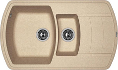 Мойка Florentina Нире 860К песочный