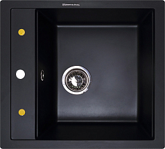 Мойка Zigmund & Shtain Platz 465 черный базальт