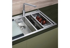 Мойка Blanco Claron 340/180-IF/A нержавеющая сталь зеркальная полировка