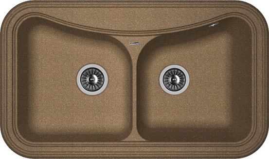 Мойка Florentina Крит 860 коричневый preview 1