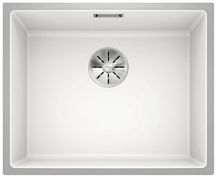 Мойка Blanco SUBLINE 500-IF отводная арматура InFino® белый