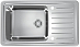 Купить Мойка Alveus Galeo 30 FI 79 нержавеющая сталь атласная preview 1