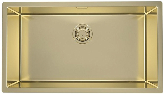 Мойка Alveus Quadrix 60 Monarch нержавеющая сталь золото preview 1