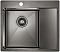 Мойка Paulmark Alster L вороненая сталь брашированная