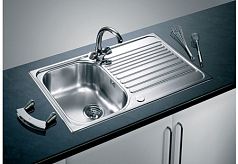 Мойка Blanco Tipo 45 S нержавеющая сталь матовая