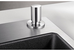 Мойка Blanco SUBLINE 500-IF/A клапан-автомат InFino® антрацит