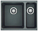Мойка Franke KBG 160 3,5' графит