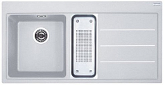 Мойка Franke MTF 651-100 чаша слева, белый