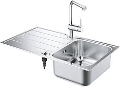 Мойка Grohe K500 Stainless Steel 31573SD1