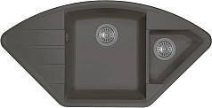 Мойка Flortek Крокус 980 антрацит