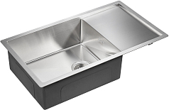 Мойка Paulmark Wing PM217844-BS нержавеющая сталь брашированная