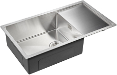 Мойка Paulmark Platte нержавеющая сталь брашированная