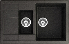 Мойка Schock ASTER 60D CRISTALITE оникс