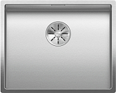 Мойка Blanco CLARON 500-U Durinox® отводная арматура InFino® нержавеющая сталь durinox
