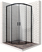 Душевое ограждение Ambassador 11011201 Black (Niagara Premium)