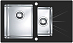 Купить Мойка Alveus Karat 20 черное стекло, чаша слева preview 1
