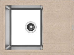 Мойка Florentina Комби 650 песочный