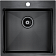 Мойка Paulmark Velten вороненая сталь брашированная