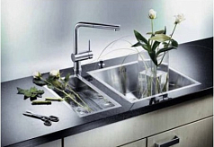 Мойка Blanco Zerox 450-IF/N нержавеющая сталь зеркальная полировка