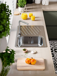 Мойка Alveus Elegant 30 нержавеющая сталь атласная. микротестура