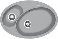 Мойка Florentina Селена 780 серый