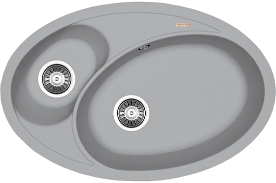 Мойка Florentina Селена 780 серый preview 1