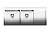 Купить Мойка Blanco Zerox 8S-IF/A крыло справа preview 1