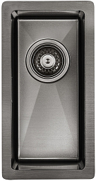 Мойка Paulmark Klein вороненая сталь