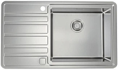 Мойка Alveus Rando 50R нержавеющая сталь атласная, чаша справа