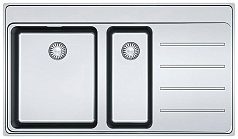 Мойка Franke FSX 251 TPL чаша слева