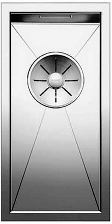 Мойка Blanco Zerox 180-IF/N нержавеющая сталь зеркальная полировка preview 1