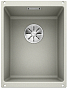 Мойка Blanco SUBLINE 320-U SILGRANIT отводная арматура InFino® жемчужный