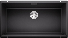 Мойка Blanco SUBLINE 800-U отводная арматура InFino® антрацит