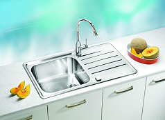 Мойка Alveus Praktik 100 нержавеющая сталь декор