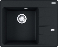 Мойка Franke CNG 611/211-62 TL чаша слева черный матовый