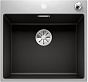 Мойка Blanco SUBLINE 500-IF/A клапан-автомат InFino® черный