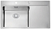 Купить Мойка Alveus Pure Up 50 FI нержавеющая сталь матовая, чаша слева preview 1