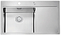 Мойка Alveus Pure Up 50 FI нержавеющая сталь матовая, чаша слева