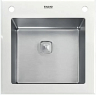 Мойка Tolero TG-500 белое стекло